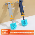 4 in 1 Multi Scrubbing Brush with Extendable Handle